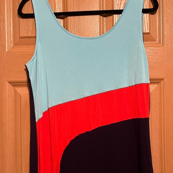 Colorblock Maxi Dress - Picture 3 of 12